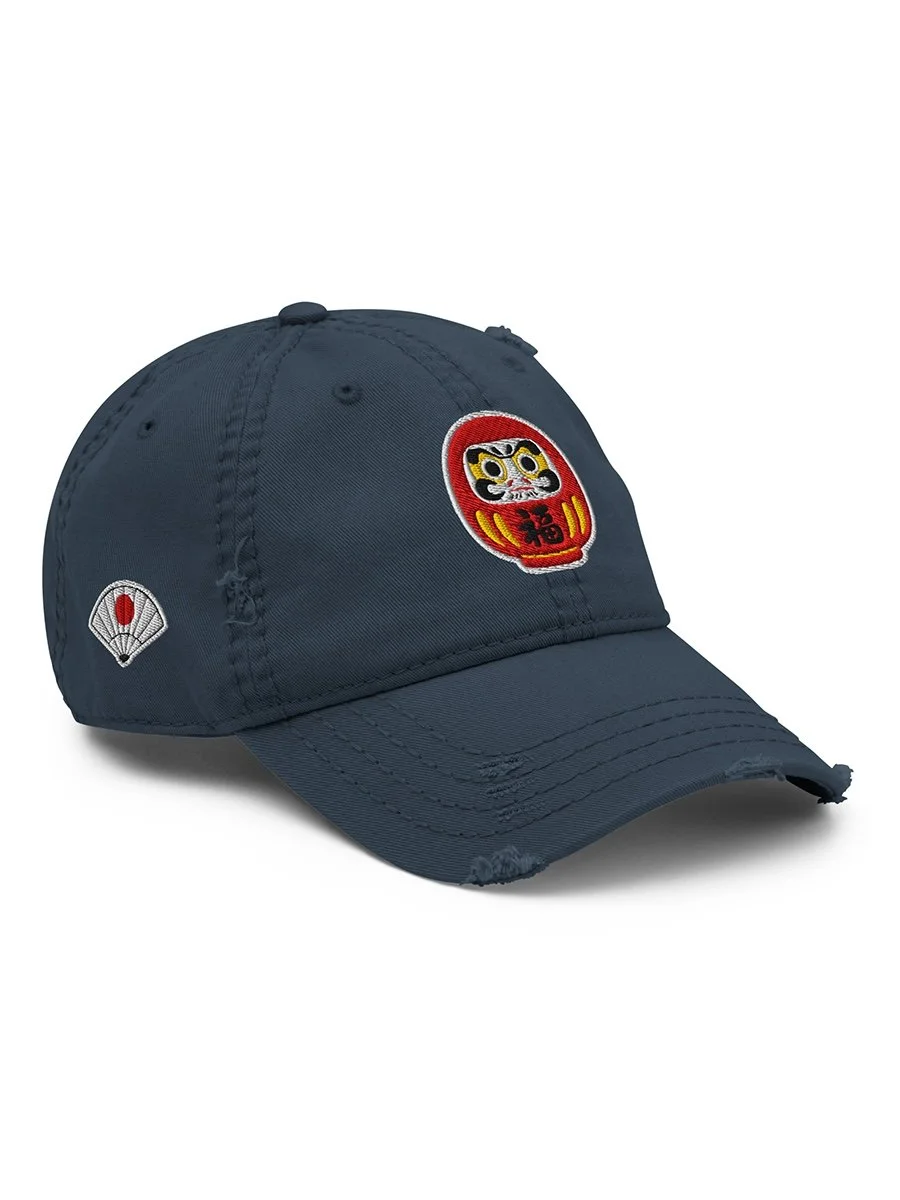 Daruma Doll Dad Hat | Japanese Lucky Daruma Merch Snapback